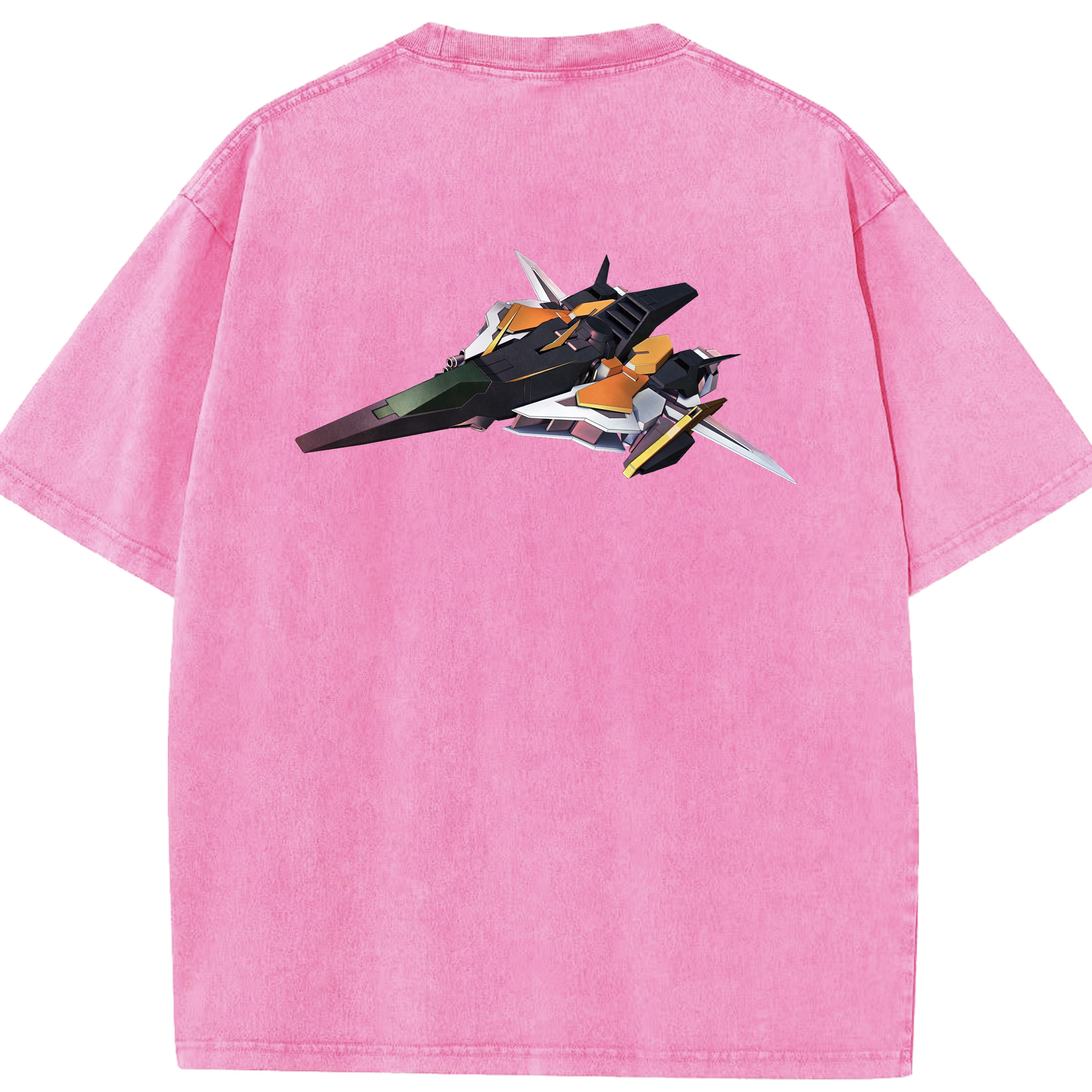 （画像用） 機動戦士ガンダム Mobile Suit Gundam 綿100% ヴィンテージ風 半袖Tシャツ（背面プリント）